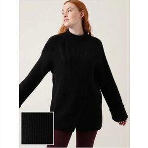 Athleta Wool Cowlneck sweater